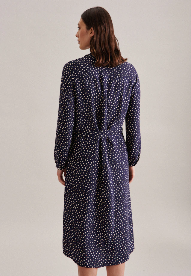 Robe Imprimé in Bleu Foncé |  Seidensticker Onlineshop