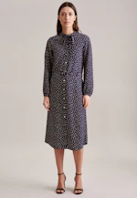 Robe Imprimé in Bleu Foncé |  Seidensticker Onlineshop