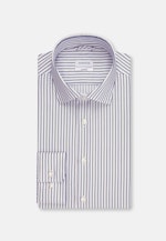 Shaped Business Hemd Streifen in Mittelblau |  Seidensticker Onlineshop