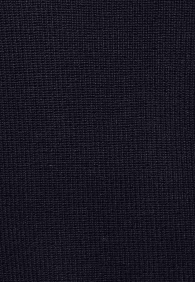 Stand-Up Collar Pullover in Dark Blue |  Seidensticker Onlineshop