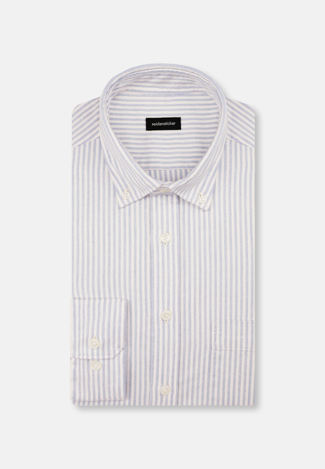Regular Casual shirt Stripe in Light Blue |  Seidensticker Onlineshop