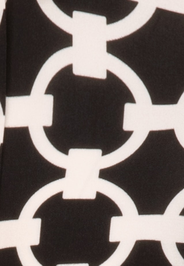 Grande taille Kraag Shirtblouse in Zwart |  Seidensticker Onlineshop