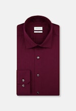 Slim Flanellhemd Uni in Rot |  Seidensticker Onlineshop