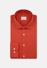 Twill Flanellhemd in Slim mit Kentkragen in Orange |  Seidensticker Onlineshop