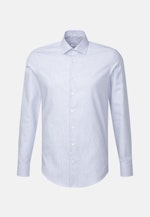 Slim Flanellhemd Uni in Hellblau |  Seidensticker Onlineshop