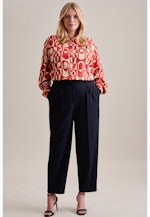 Grande taille Collar Shirt Blouse in Red |  Seidensticker Onlineshop