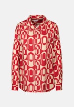 Grande taille Collar Shirt Blouse in Red |  Seidensticker Onlineshop