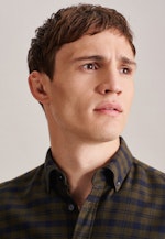 Regular Casual Hemd Karo in Grün |  Seidensticker Onlineshop