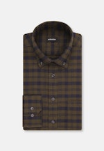 Regular Casual Hemd Karo in Grün |  Seidensticker Onlineshop