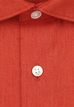 Shaped Flanellhemd Uni in Orange |  Seidensticker Onlineshop