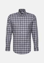 Slim Flanellhemd Karo in Grau |  Seidensticker Onlineshop