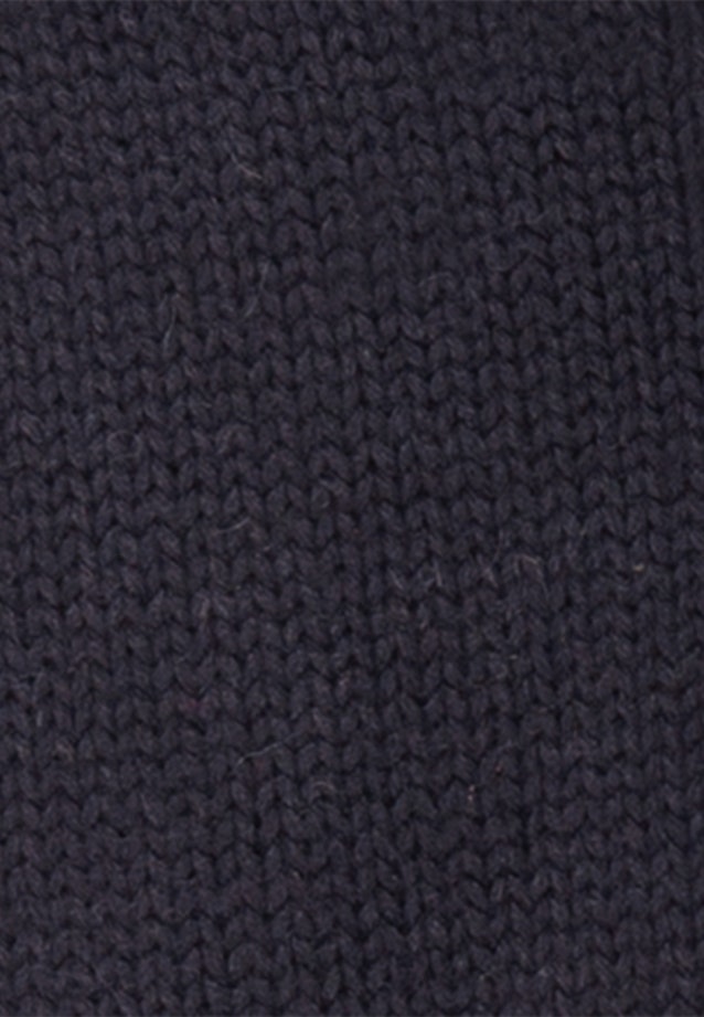 V-Neck Knit Jacket in Dark Blue |  Seidensticker Onlineshop