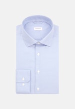 Pepita Business Hemd in Slim mit Kent-Collar in Mid Blue |  Seidensticker Onlineshop