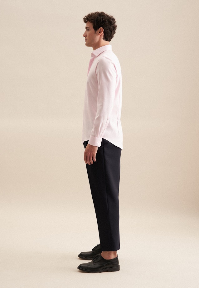 Slim Business shirt Structure in Pink |  Seidensticker Onlineshop