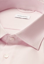 Slim Business Hemd Struktur in Rosa |  Seidensticker Onlineshop