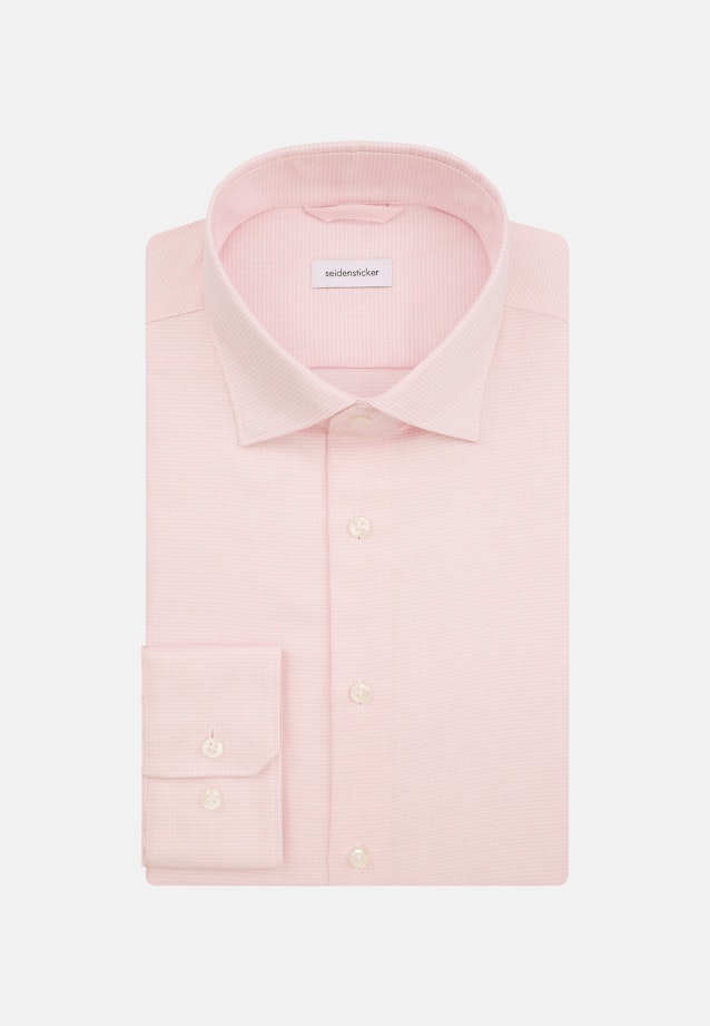 Slim Business shirt Structure in Pink |  Seidensticker Onlineshop