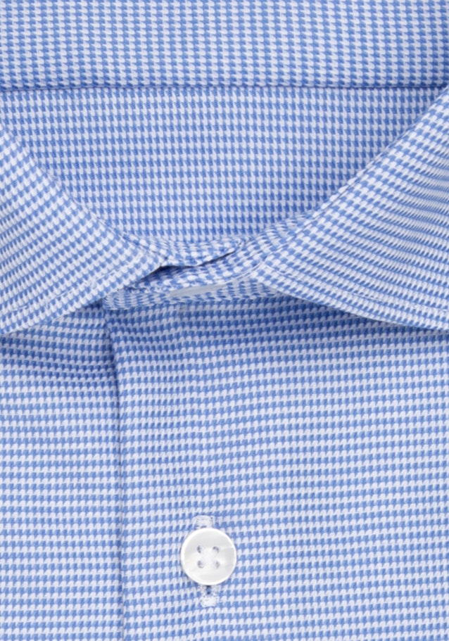 Shaped Business shirt Structure in Light Blue | Seidensticker Onlineshop