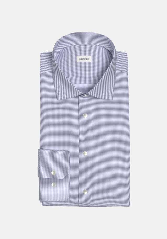 Shaped Business shirt Structure in Light Blue | Seidensticker Onlineshop