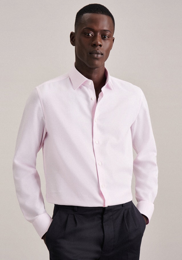 Shaped Chemise d'affaires Structure in Rose Fuchsia | Seidensticker Onlineshop