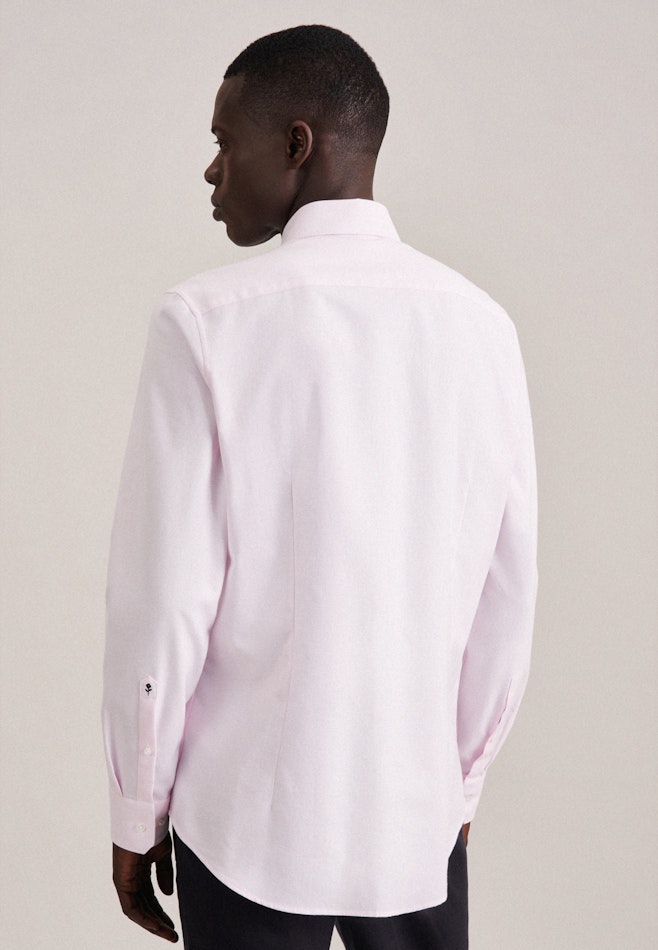 Shaped Business shirt Structure in Pink | Seidensticker online shop