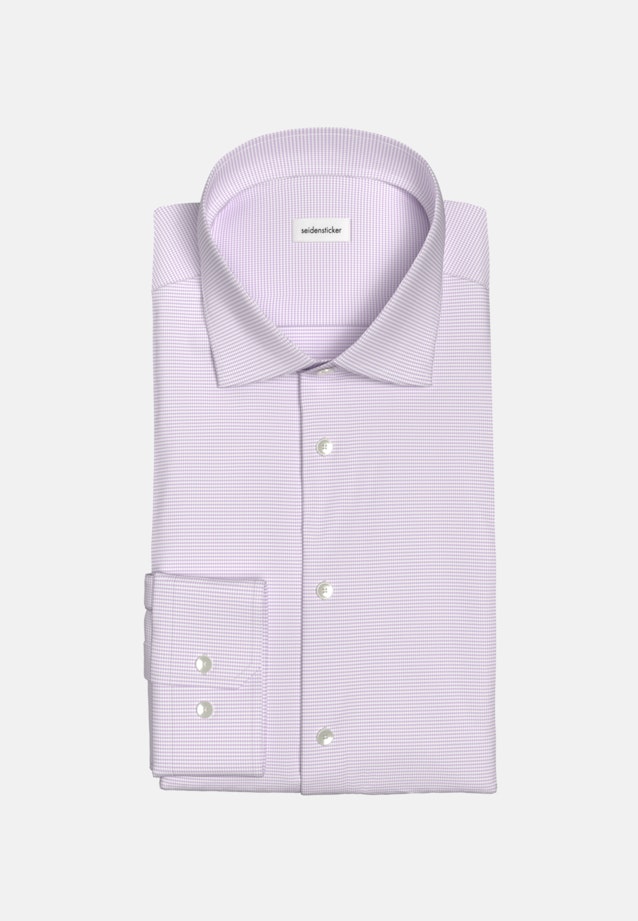 Shaped Business Hemd Struktur in Rosa |  Seidensticker Onlineshop