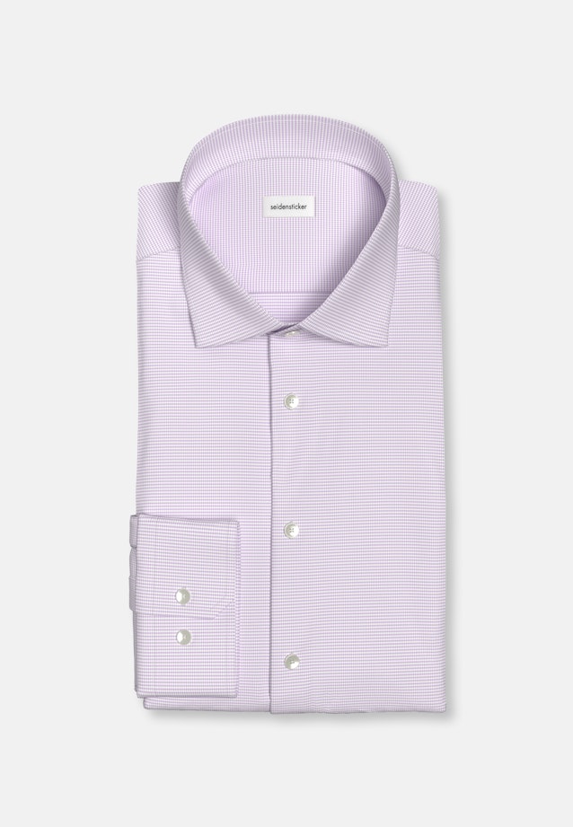 Shaped Business Hemd Struktur in Rosa |  Seidensticker Onlineshop