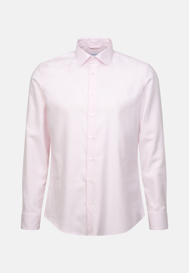 Non-iron Structure Business Shirt in Shaped with Kent-Collar in Pink |  Seidensticker Onlineshop