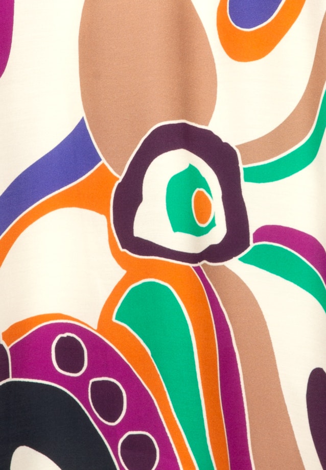 Grande taille Ronde Hals Shirtblouse in Ecru |  Seidensticker Onlineshop