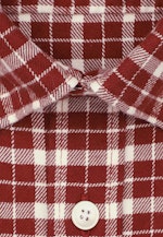 Regular Casual Hemd Karo in Orange |  Seidensticker Onlineshop