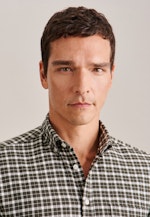 Regular Casual Hemd Karo in Grün |  Seidensticker Onlineshop