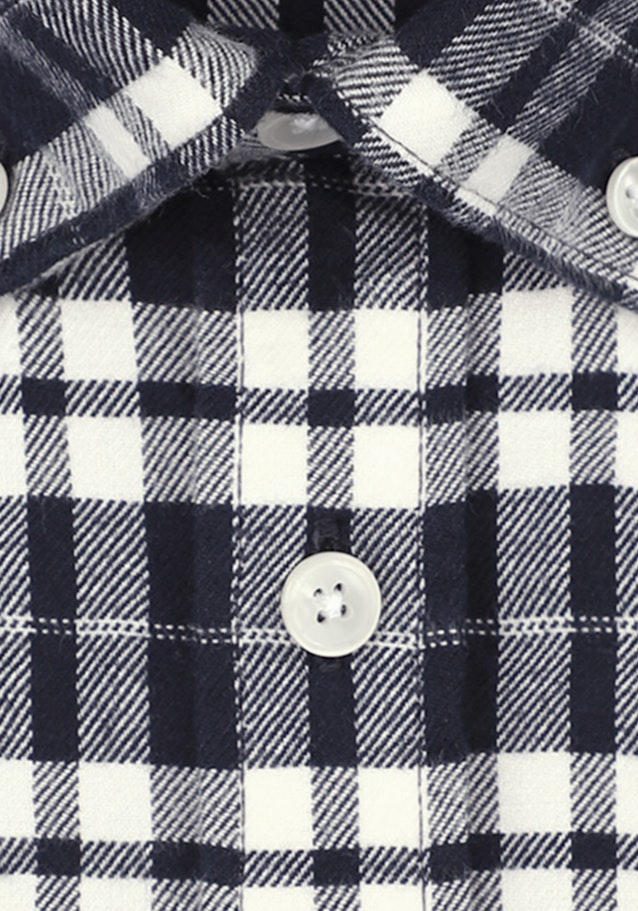 Regular Casual Hemd Karo in Dunkelblau | Seidensticker Onlineshop