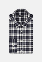 Twill Casual Hemd in Regular mit Button-Down-Kragen in Dunkelblau |  Seidensticker Onlineshop