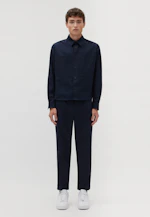 Regular Casual Hemd Uni in Dunkelblau |  Seidensticker Onlineshop