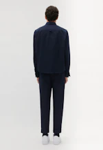 Regular Casual Hemd Uni in Dunkelblau |  Seidensticker Onlineshop