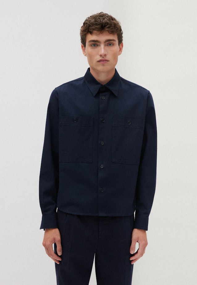 Casual Shirt Regular in Dark Blue |  Seidensticker Onlineshop