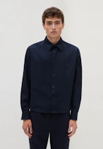 Regular Casual Hemd Uni in Dunkelblau |  Seidensticker Onlineshop