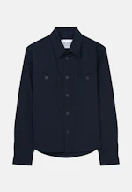 Regular Casual Hemd Uni in Dunkelblau |  Seidensticker Onlineshop