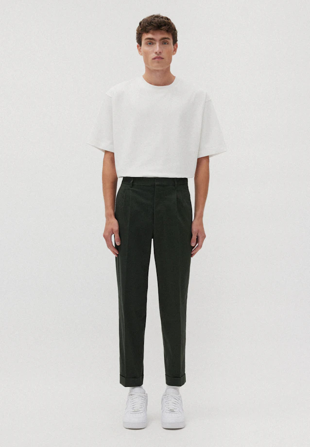Regular Chinohose Uni in Grün |  Seidensticker Onlineshop