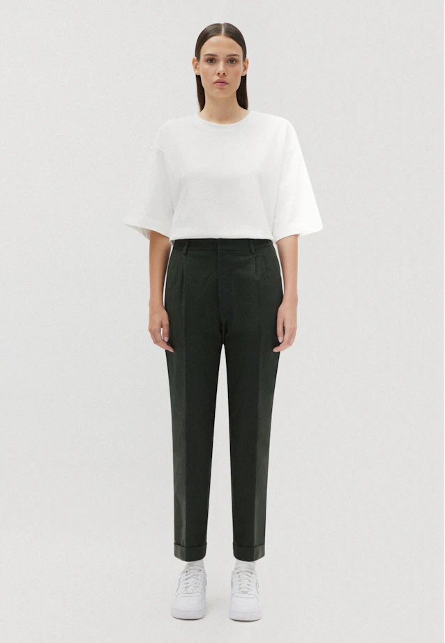 Regular Chinohose Uni in Grün |  Seidensticker Onlineshop