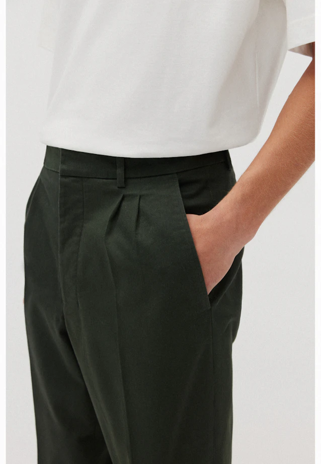 Regular Chinohose Uni in Grün |  Seidensticker Onlineshop