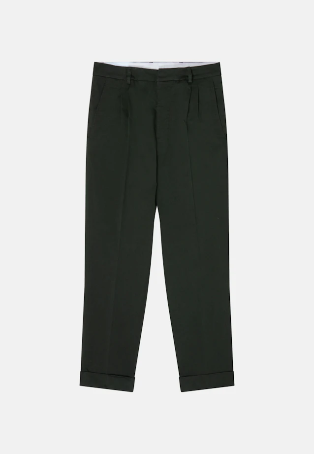 Regular Chinohose Uni in Grün |  Seidensticker Onlineshop