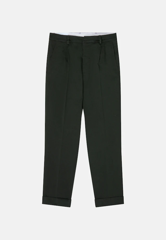 Regular Chinohose Uni in Grün |  Seidensticker Onlineshop