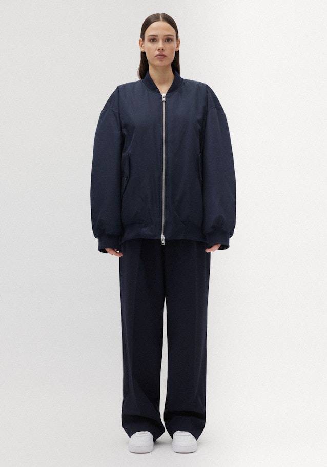 Kragen Jacke Oversized in Dunkelblau | Seidensticker Onlineshop