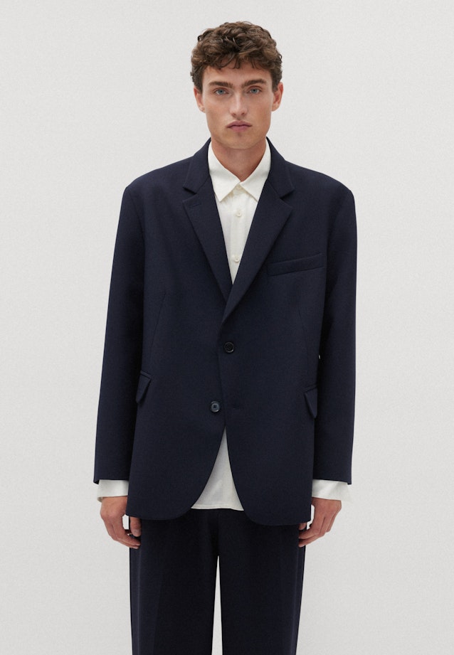 Jacket Oversized in Dark Blue |  Seidensticker Onlineshop