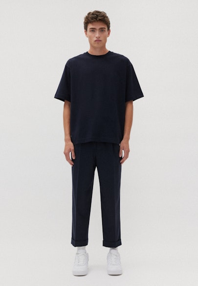 T-Shirt Uni in Dark Blue |  Seidensticker Onlineshop