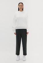 Oversized Sweat-Shirt Uni in Ecru |  Seidensticker Onlineshop