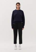 Oversized Pullover Uni in Dunkelblau |  Seidensticker Onlineshop