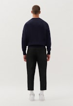 Oversized Pullover Uni in Dunkelblau |  Seidensticker Onlineshop
