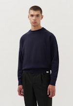 Oversized Pullover Uni in Dunkelblau |  Seidensticker Onlineshop