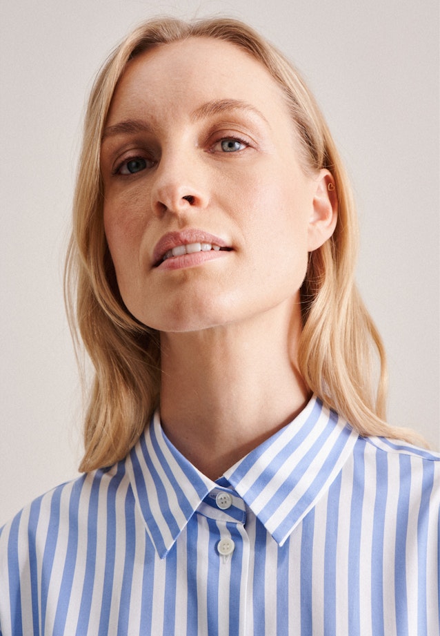 Robe A Rayures in Bleu Moyen |  Seidensticker Onlineshop